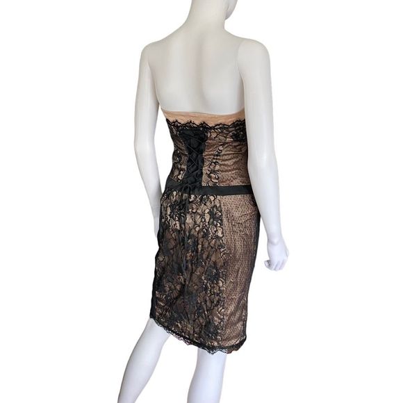 y2k vintage bebe lace corset dress - Picture 5 of 6